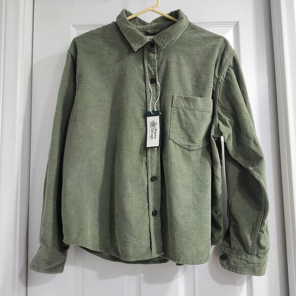 Alpine Design Tops - ❤️NWT❤️ Alpine Design Olive Men's Casual Button Down Shirt